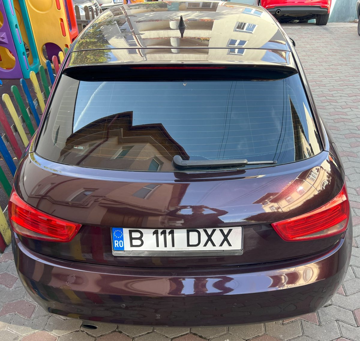 Autoturism marca Audi model A1 culoare Rosu 1