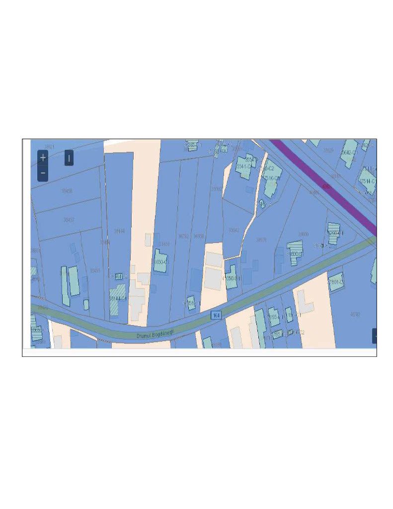 ansamblu de bunuri compus din teren intravilan in suprafata totala de 963 mp din care  156 mp curs constructii si 807 mp livada si constructiile edificate pe acest teren 1