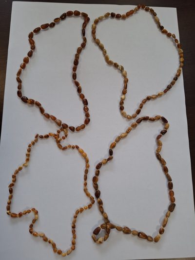 Sirag chihlimbar slefuit Lot 16
