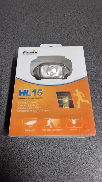 Lanterna Fenix HL15 negru