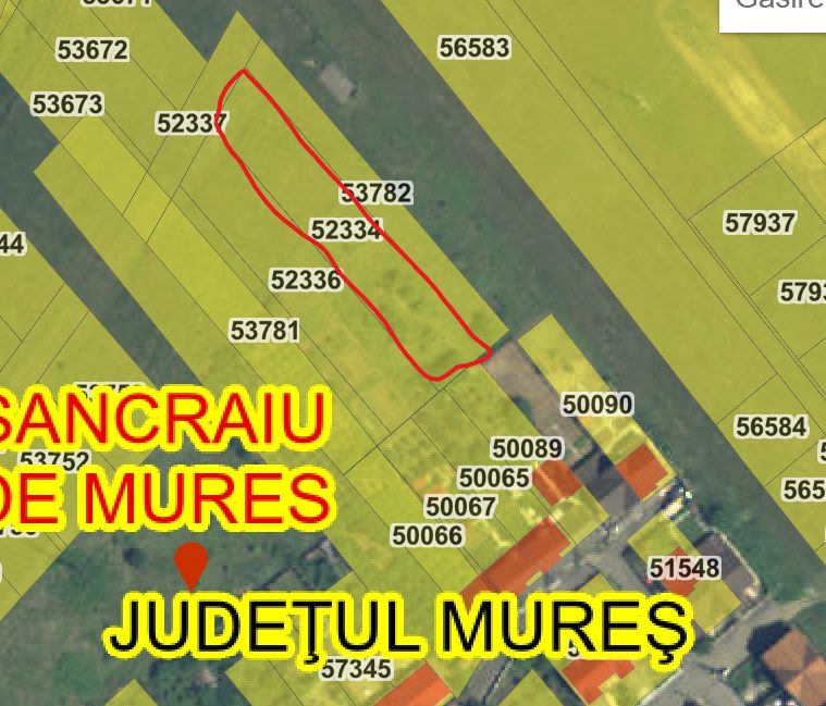 Teren agricol - intravilan in suprafata de 1350 MP 1