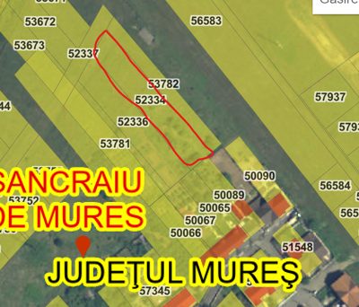 Teren agricol - intravilan in suprafata de 1350 MP