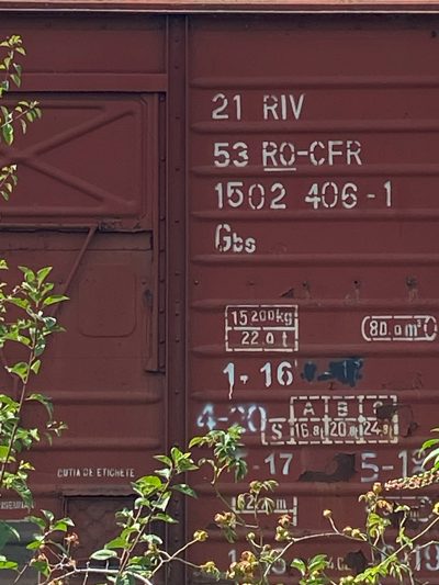 Vagon 215315024061 - Vagon marfa GBS (1984)