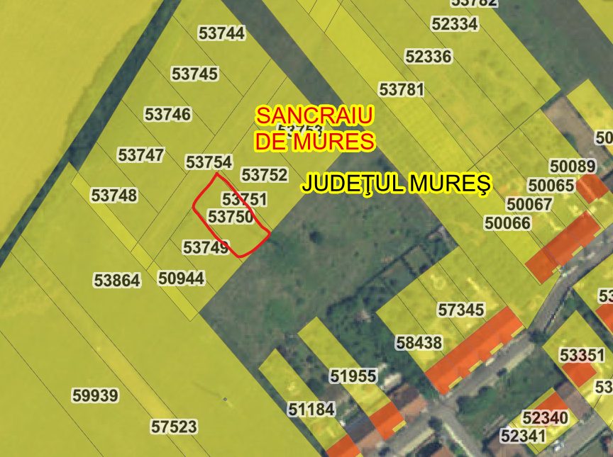 Teren construibil - intravilan in suprafata de 424 MP 1