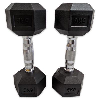 HEXAGON DUMBBELLSET 5 KG