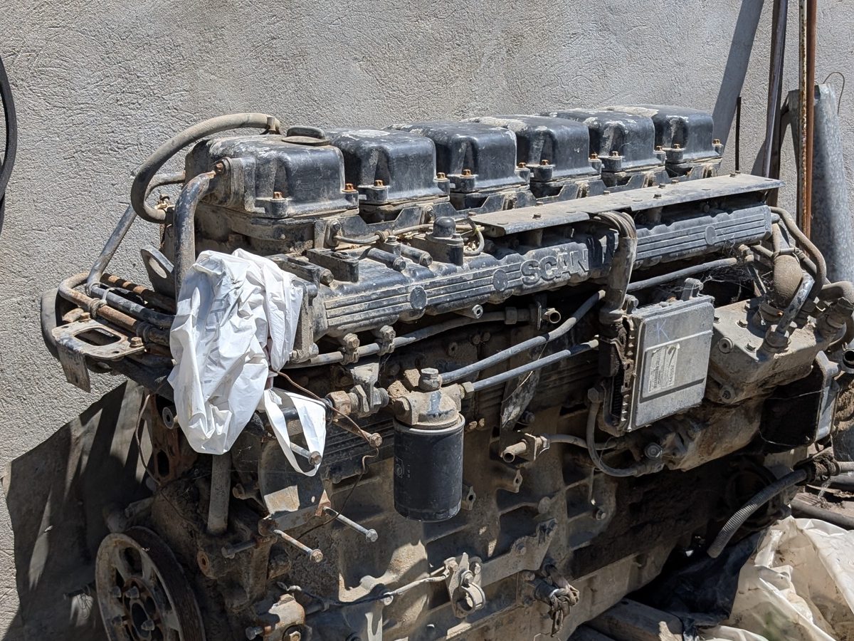 Motor Scania 1