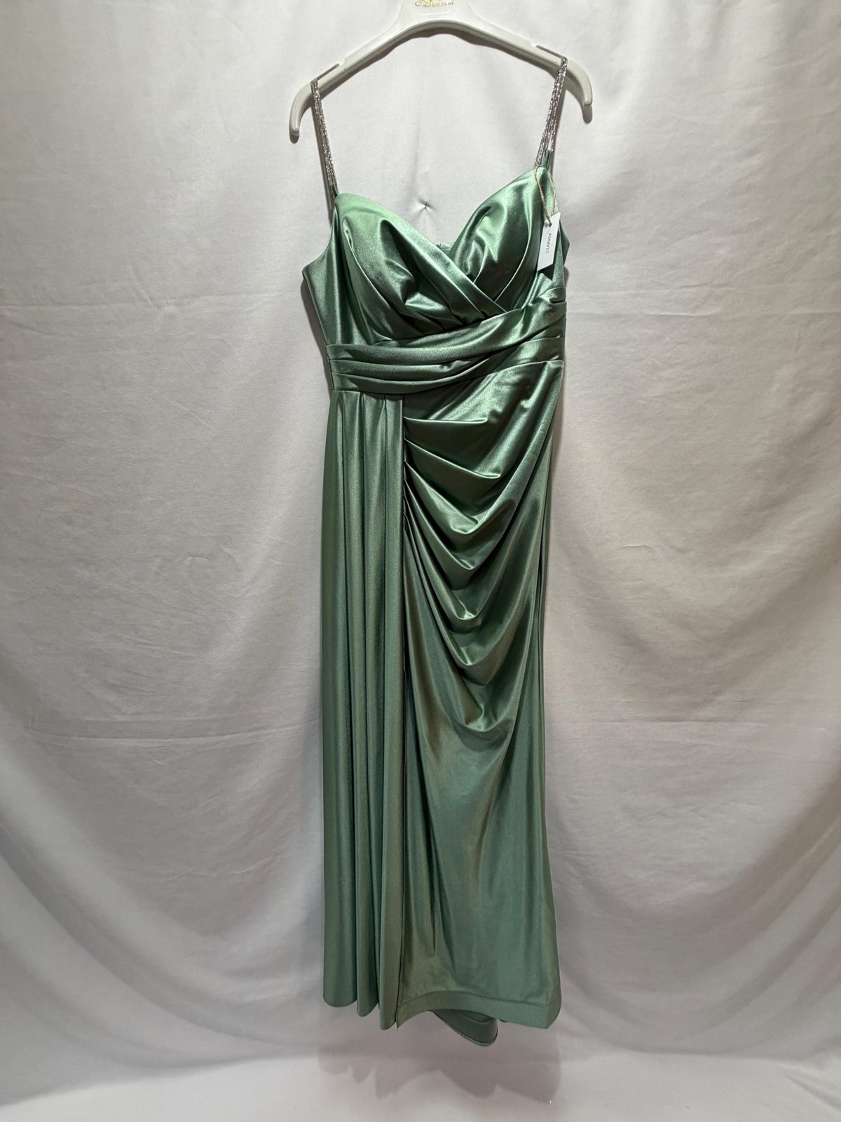 Rochie gala verde menta 449 1