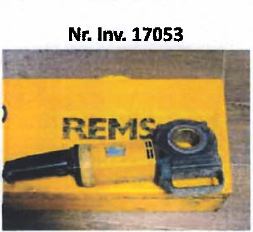 DENUMIRE BUN: CLUPA DE INFILETAT ELECTRICA AMIGO / NUMAR INVENTAR: 17053; 1
