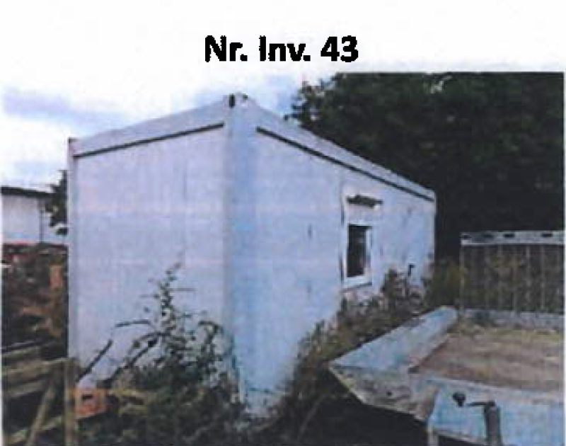 DENUMIRE BUN: CONTAINER MET CF CTR 010/27.112020 / NUMAR INVENTAR: 43; 1