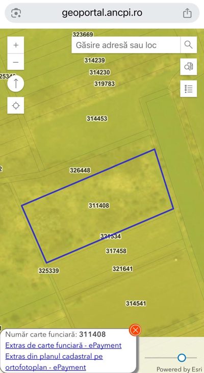 Teren agricol - in suprafata de 4100 MP