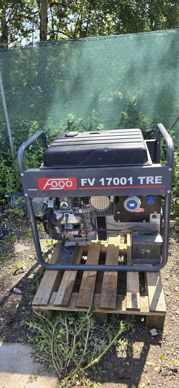 FOGO-GENERATOR FV 17001 MET-14985 1