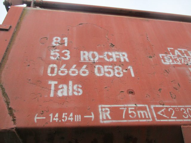 Vagon 815306660581 - Vagon marfa TALS (1976) 1