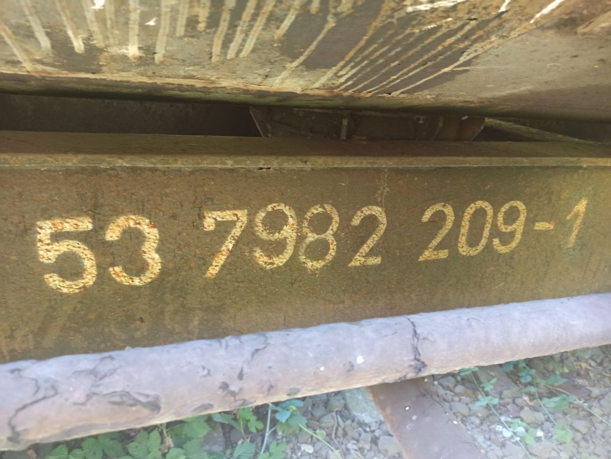 Vagon 825366559938 - Vagon marfa FALS (1978) * 825379822091, Linia 15 1
