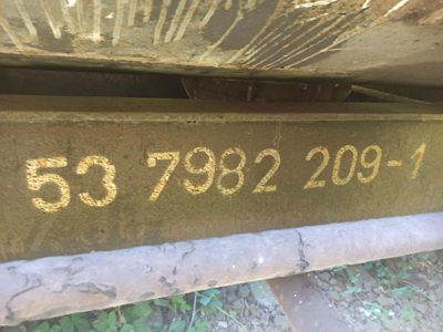 Vagon 825366559938 - Vagon marfa FALS (1978) * 825379822091, Linia 15
