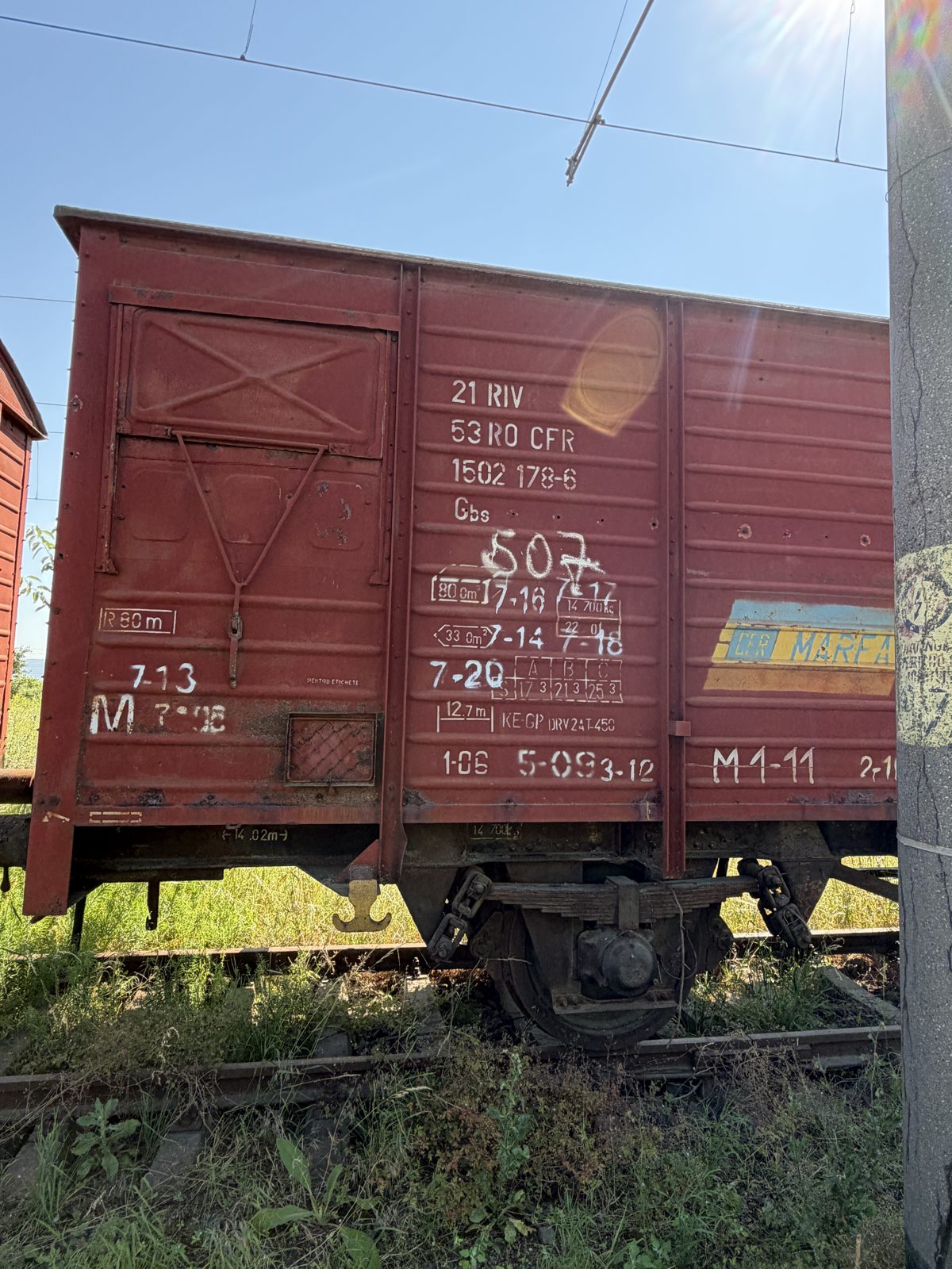 Vagon 215315021786 - Vagon marfa GBS (1984) 1