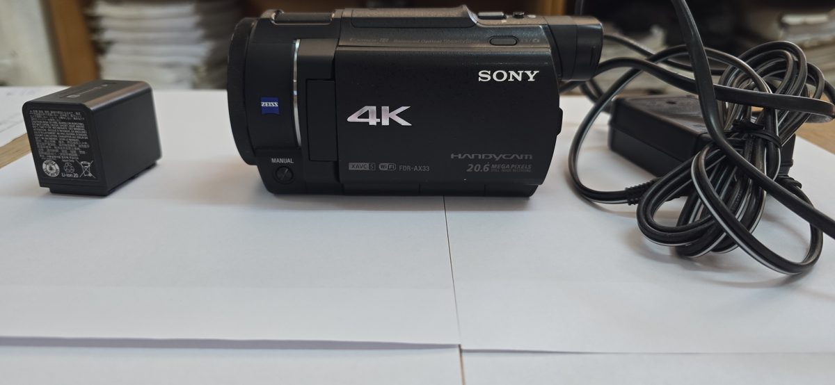 CAMERA VIDEO 4K SONY 1