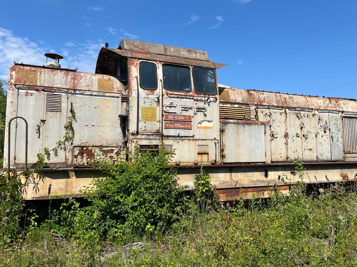 Locomotiva diesel hidraulica seria 80-0314-7 1