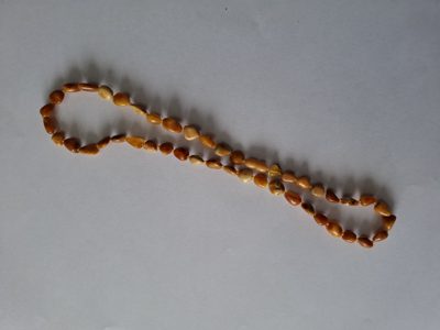 Șirag chihlimbar șlefuit Lot 149