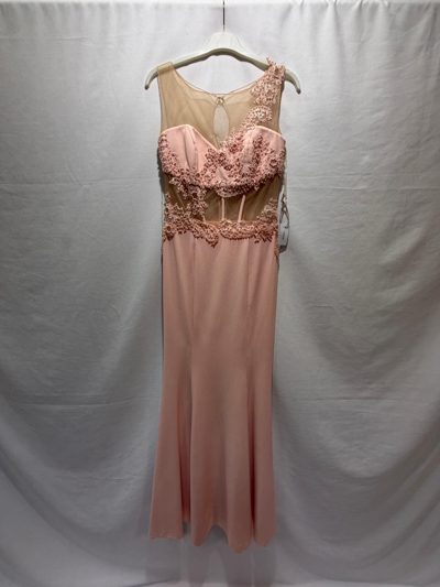 Rochie gala roz perle