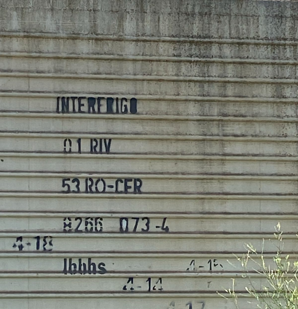 Vagon 015382660734 - Vagon marfa IBBHS (1984) 1