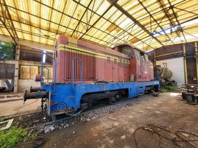 Locomotiva LDH-85-080-3, nr inv 2-40087 - Brasov, zona Triaj, Jud.Brasov
