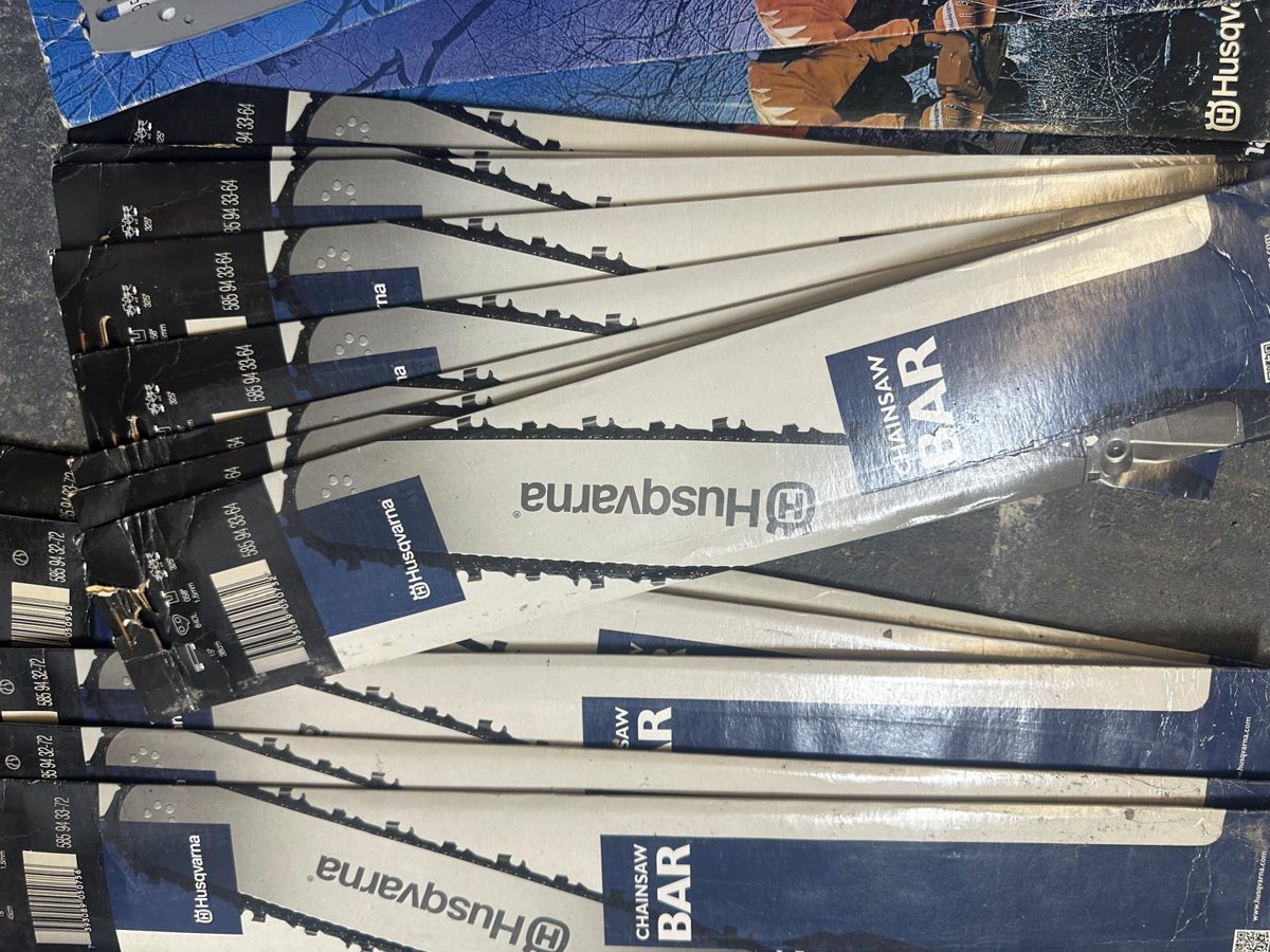 LOT Accesorii drujbe   lame + lanturi marca Husqvarna diverse dimensiuni 1