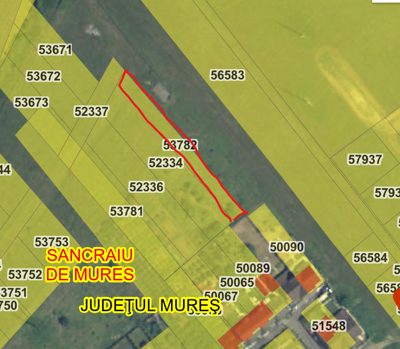 Teren construibil - intravilan in suprafata de 688 MP