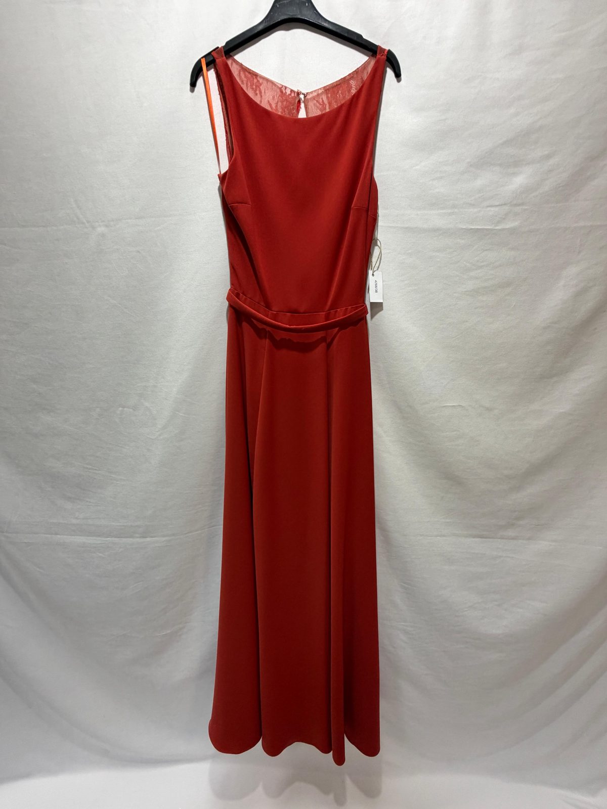 Rochie gala caramiziu       c 195 1