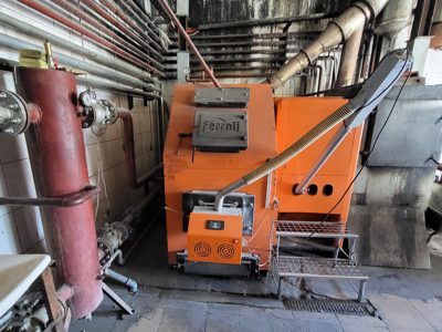 Centrala termica peleti Ferroli 150 KW