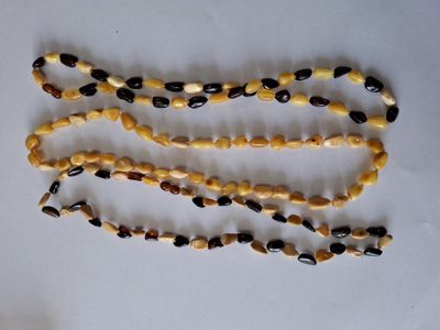 Șirag chihlimbar șlefuit Lot 122
