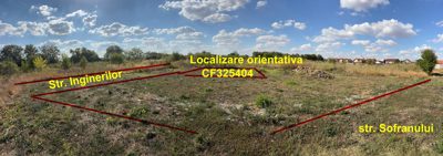 cota de 1/2 din teren construibil - Teren intravilan neimprejmuit in suprafata de 400 MP