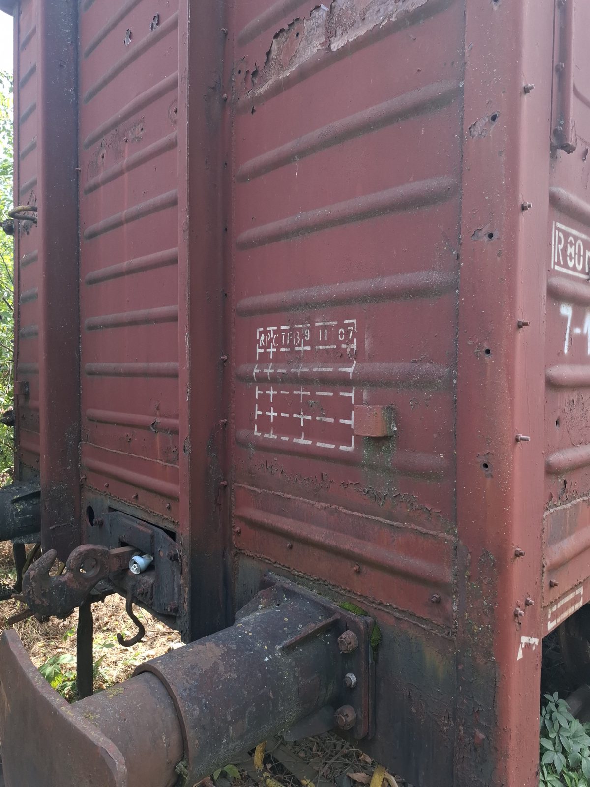 Vagon 215315020861 - Vagon marfa GBS (1984) 1