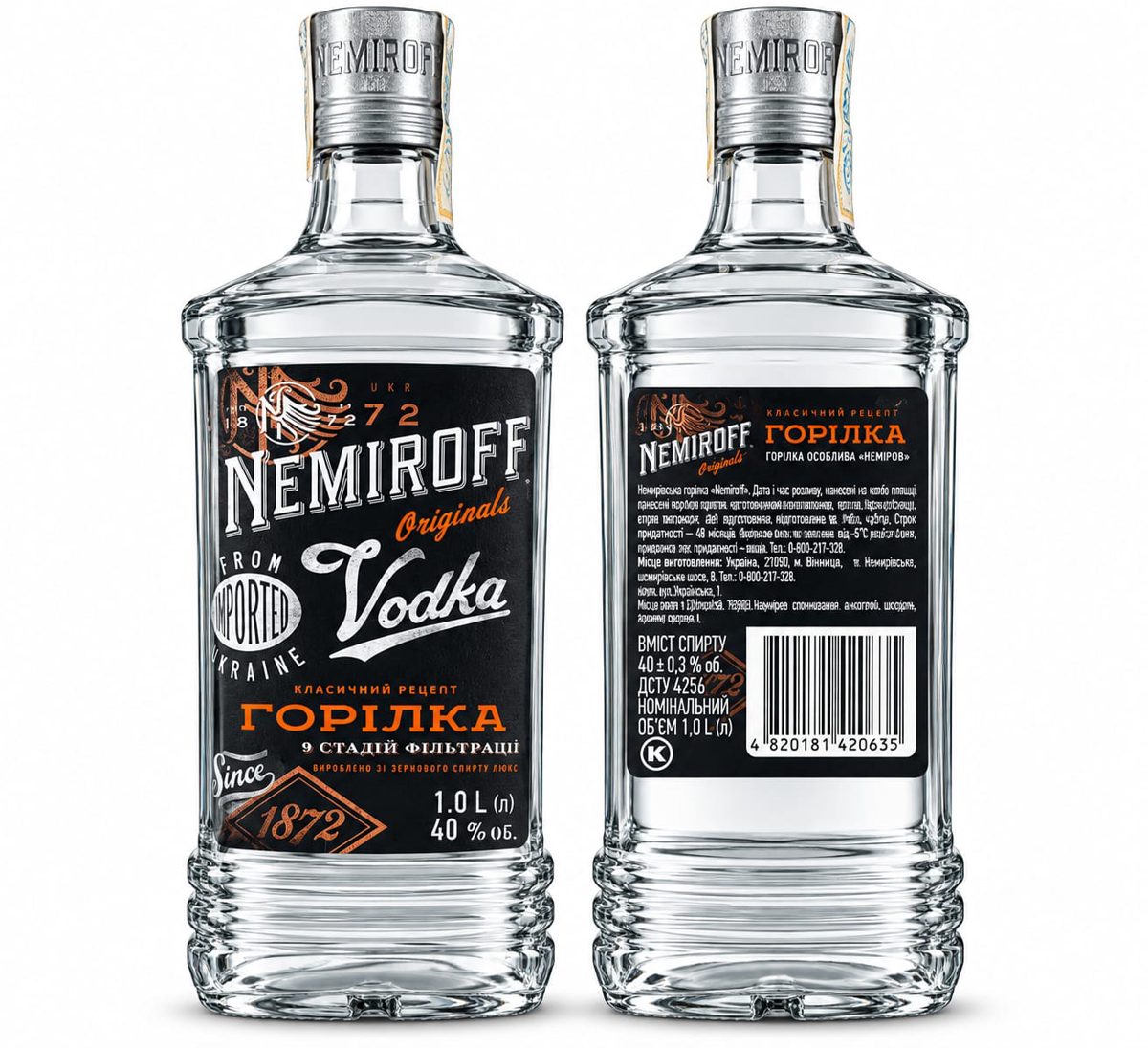 vodka Nemirof 1