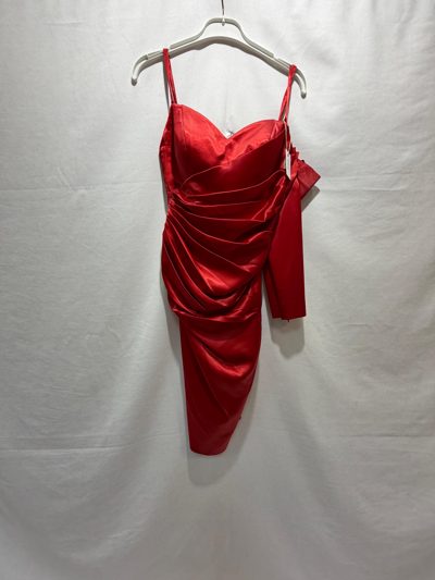 Rochie gala scurta rosie 1