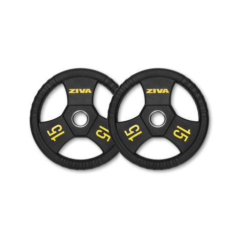 SL VIRGIN RUBBER GRIP DISC 15 KG ZSL-DCRB 1