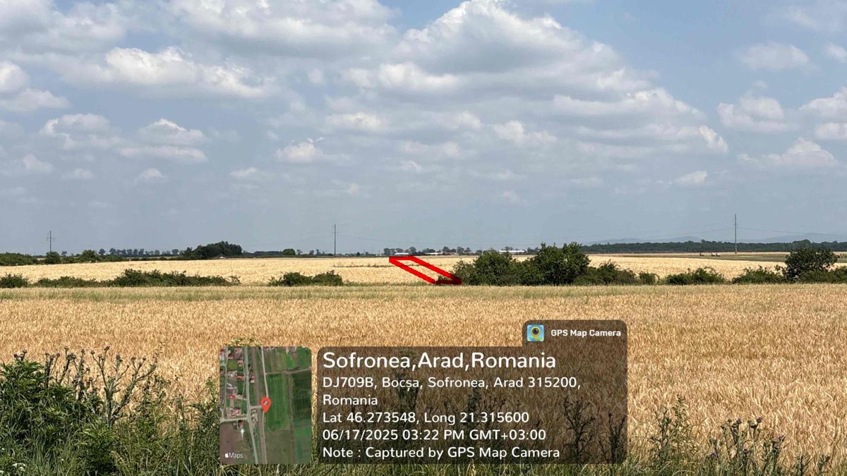 Teren agricol - COTA DE 1/2 Teren extravilan in suprafata de 5000 MP 1