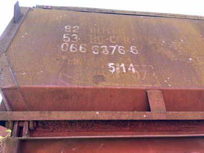 Vagon 815366504646 - Vagon marfa FALS (1978) * 825306663766 Linia 16