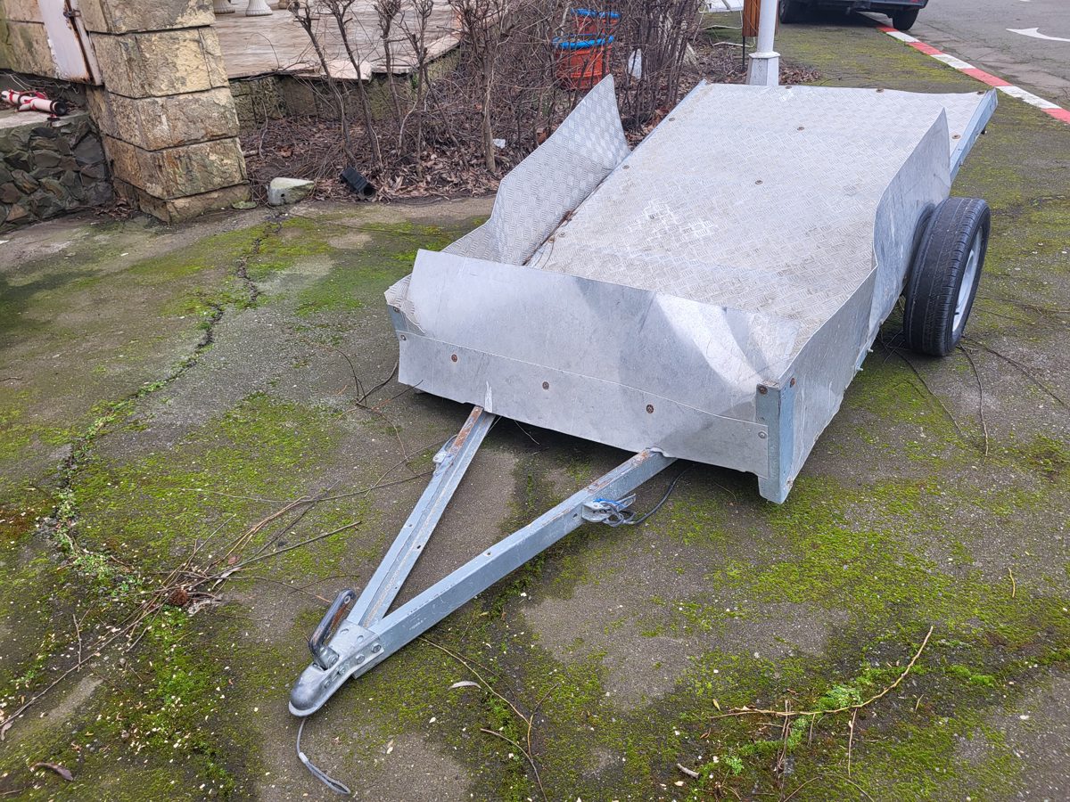 Remorca marca TEMARED model 3 SGV 02B 1
