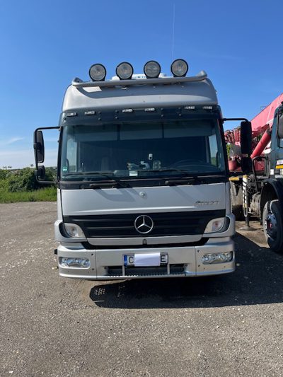 N2 marca MERCEDES-BENZ model 970.25 culoare ALB-GRI