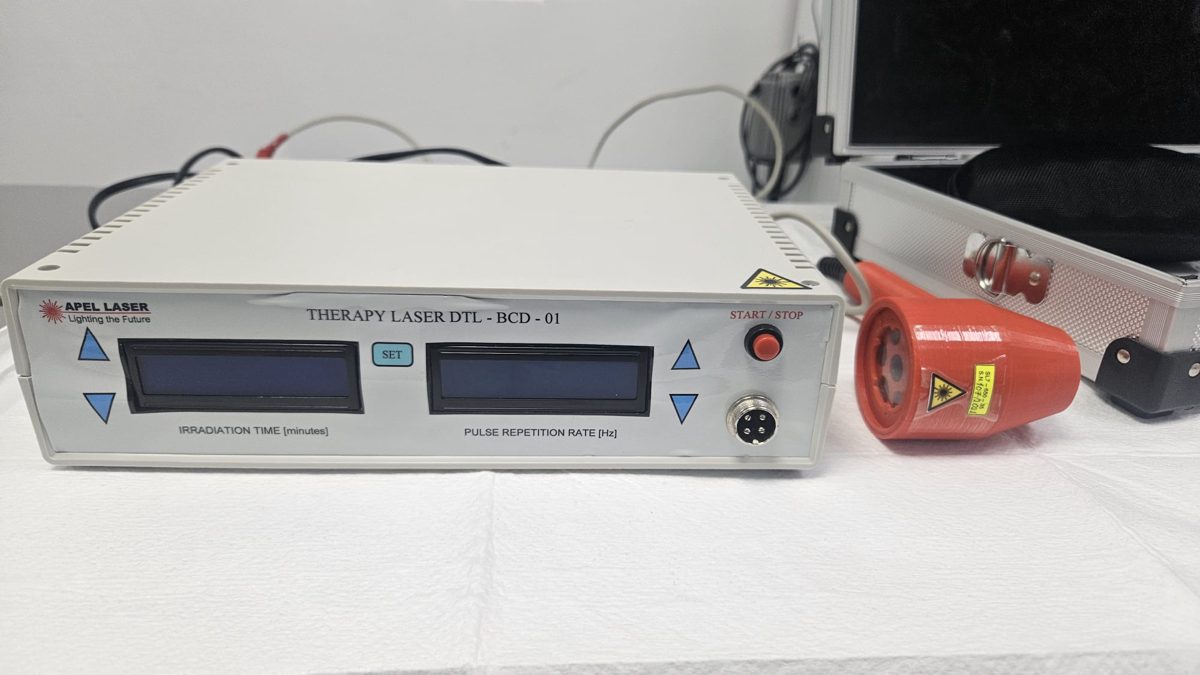 aparat terapie LASER 1