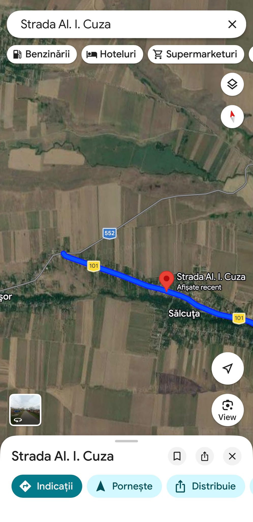 Drept de uzufruct viager asupra imobilului format din teren extravilan in suprafata de 1100 mp 1