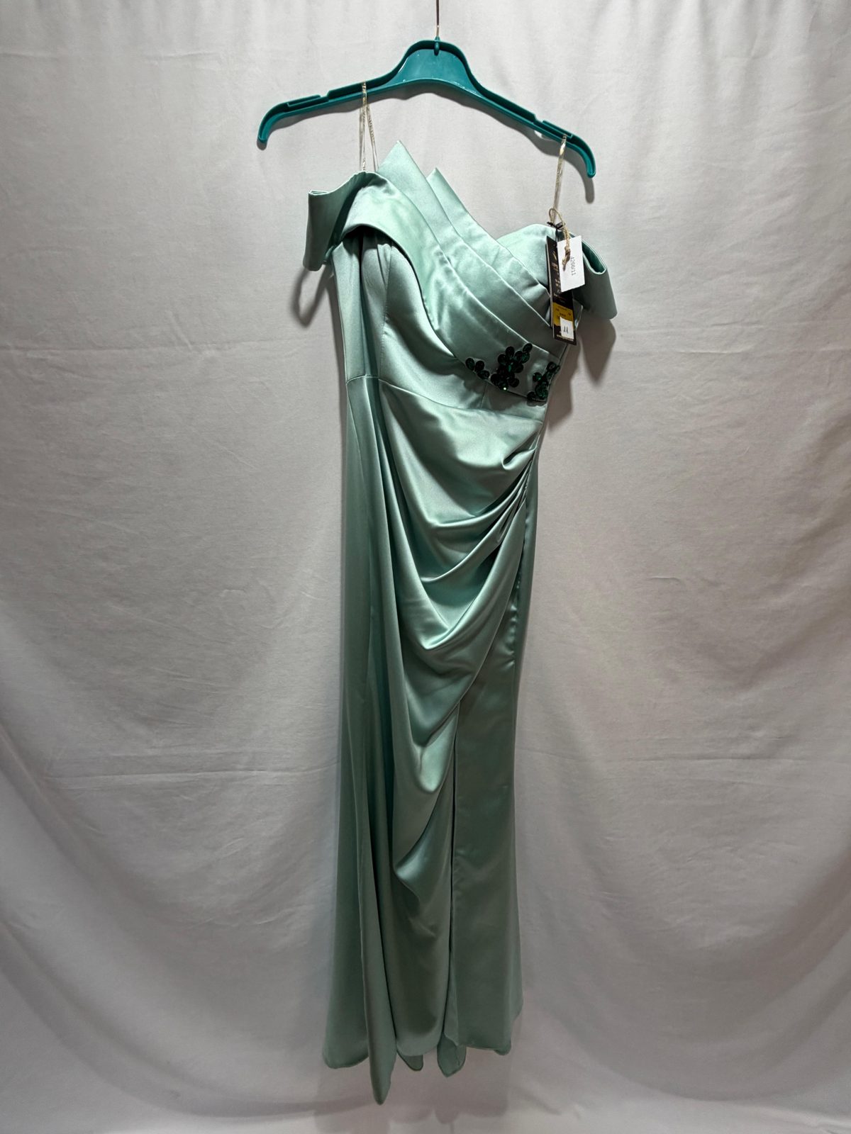 Rochie gala verde menta 6156 1