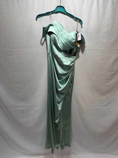 Rochie gala verde menta 6156