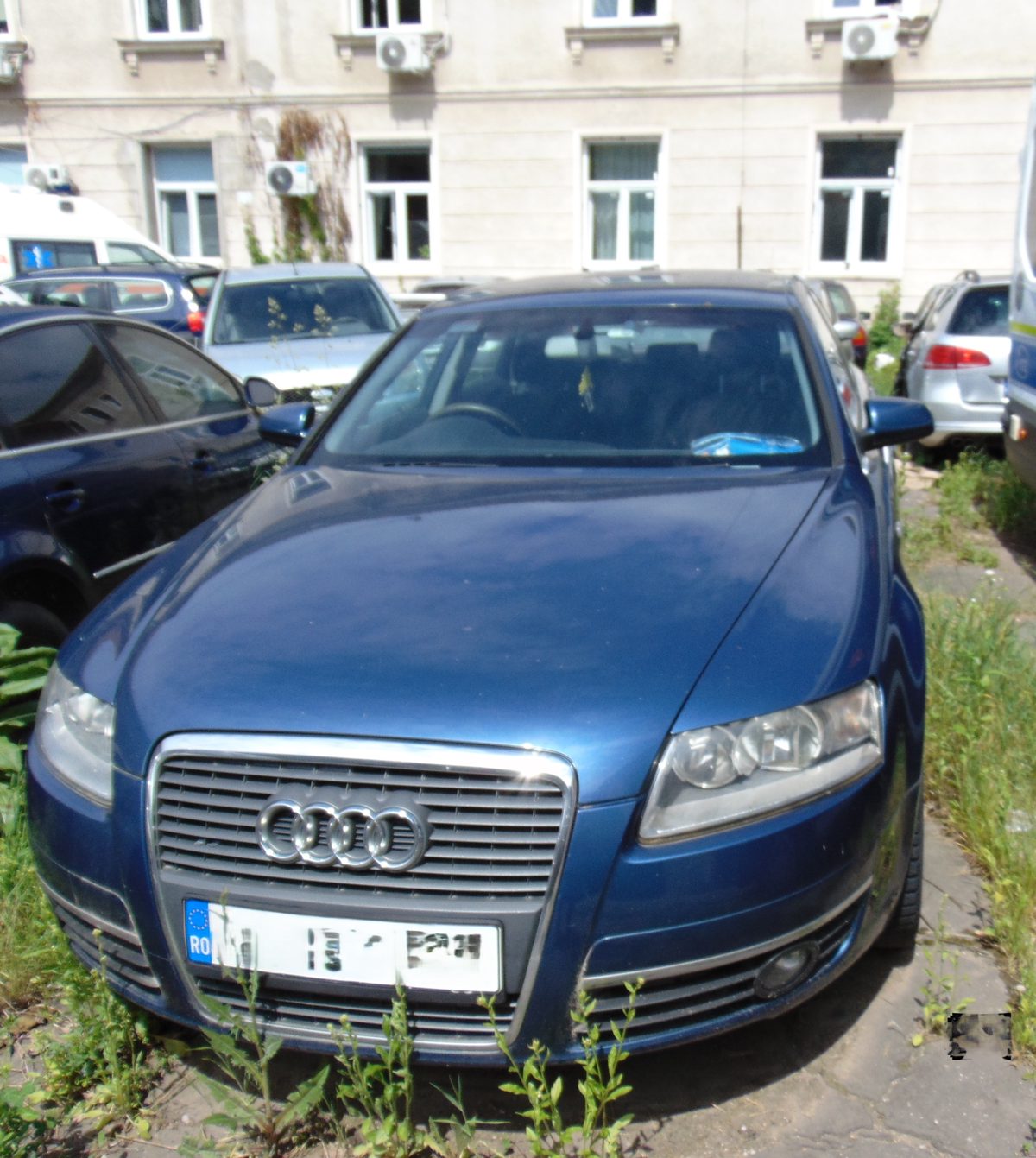 AUDI model A6, culoare albastru 1