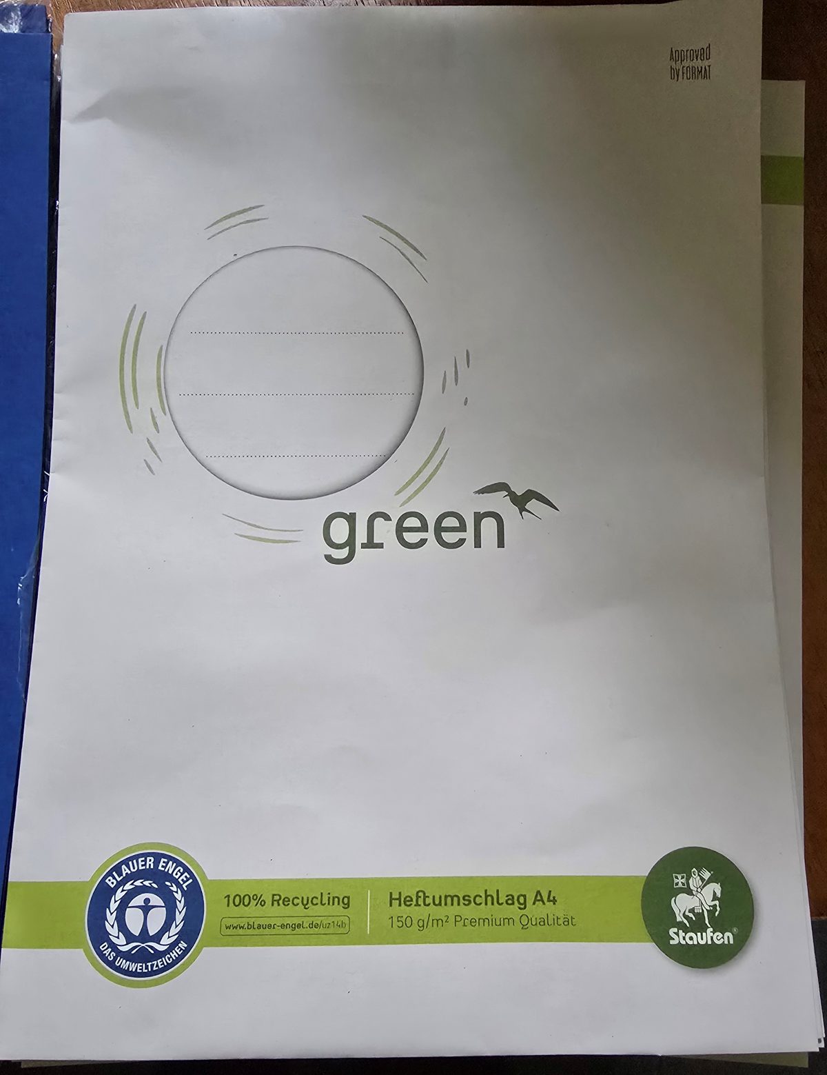 Coperti A4 fabricate din hartie reciclata lot9 1