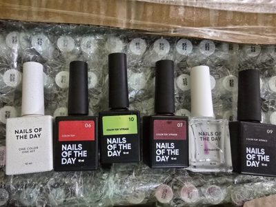 Produse de manichiura pt. uz profesional: oja UV, gel UV "Nails of the day" (Producator Ucraina)