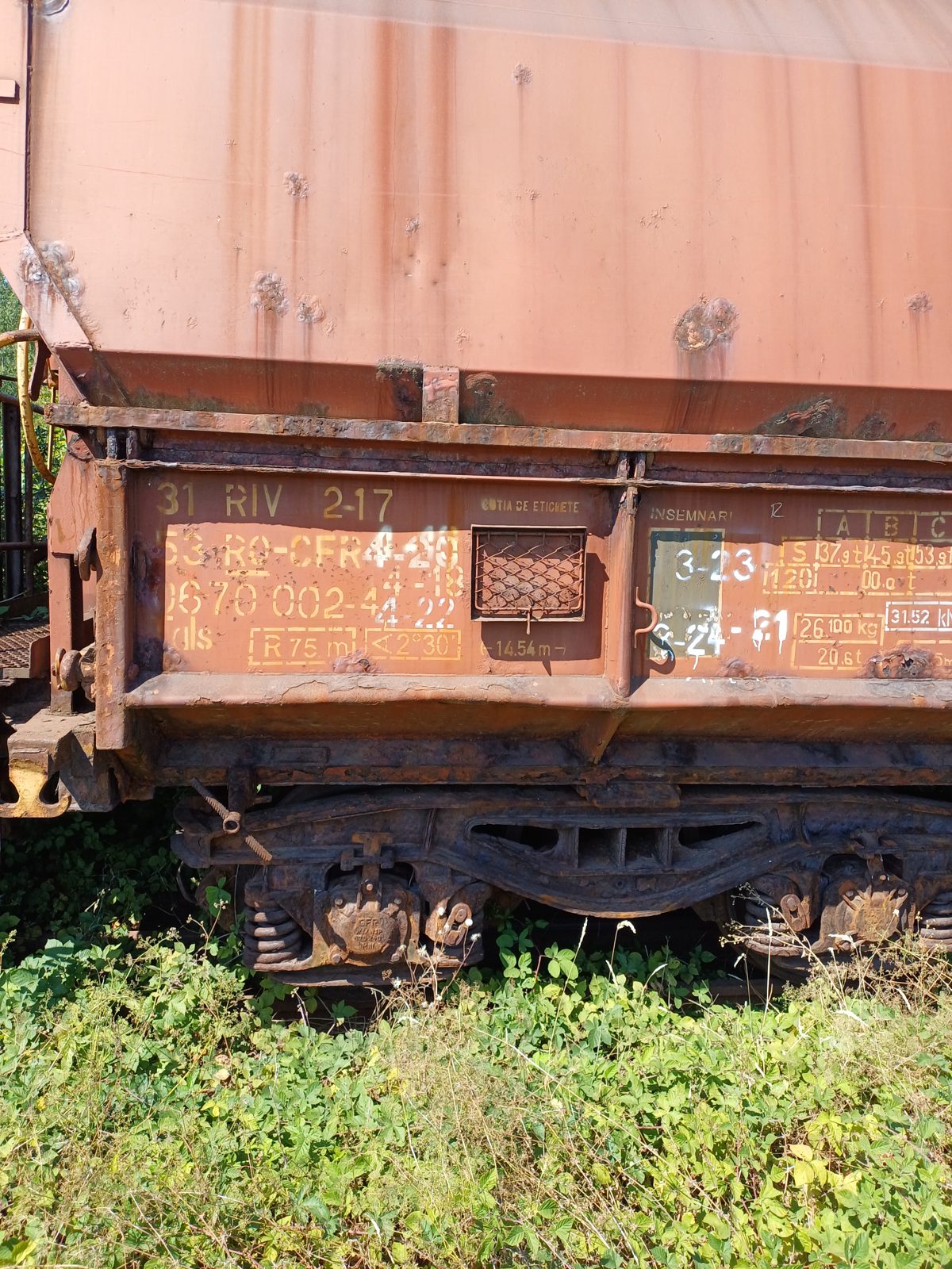 Vagon 315306700024 - Vagon marfa TALS (1978) 1