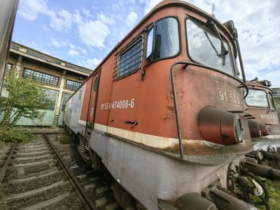 Locomotiva 91530474008-6 - Locomotiva LE 6600 KW (01.01.1983)