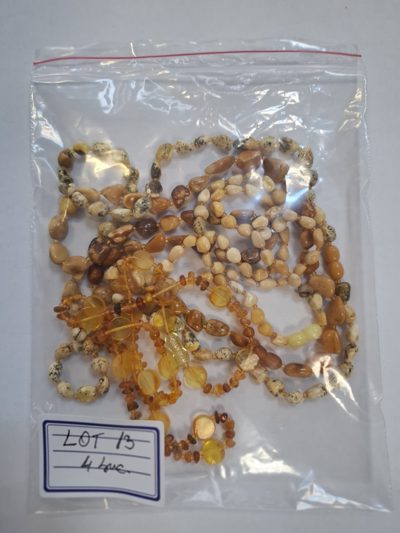 Sirag chihlimbar slefuit Lot 13
