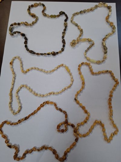 Sirag chihlimbar slefuit Lot 3